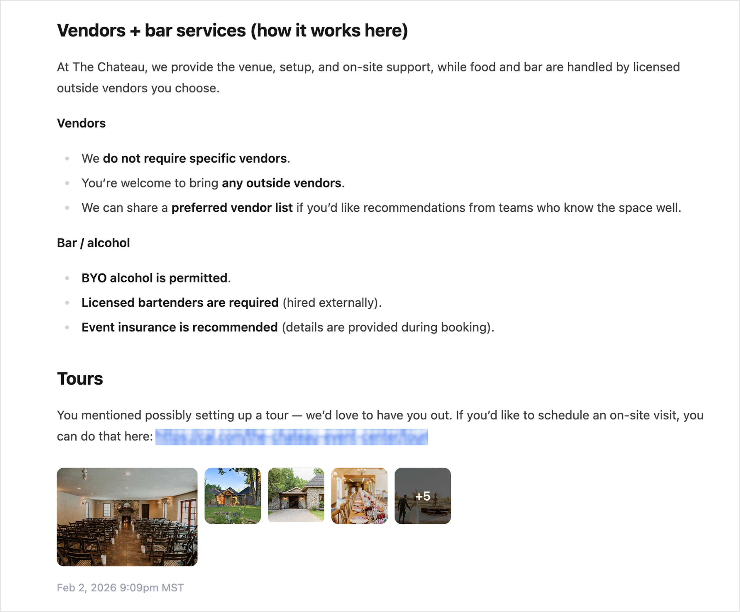 Moving qualified inquiries to action in Line UI